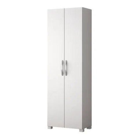 Armário Multiuso Sapateira 2 Portas Nt 4010 Branco Brilho