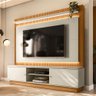 Home para TV ate 75 Polegadas Com Led Clark Nature Off-White - 1