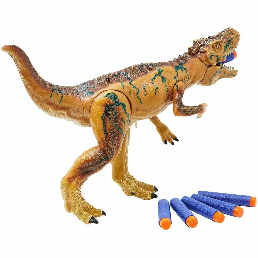 Lançador de Dardos - 2 em 1 - Dino Attack com Luz e Som - T-Rex - Multikids - 3