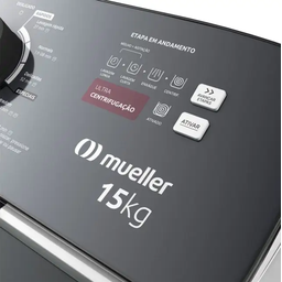 Máquina de Lavar Mueller 15kg com Ultracentrifugação e Ciclo Rápido Mla15 127v - 2