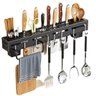 Rack Suspenso de Parede Cozinha Porta Facas Utensílios Inox - 1