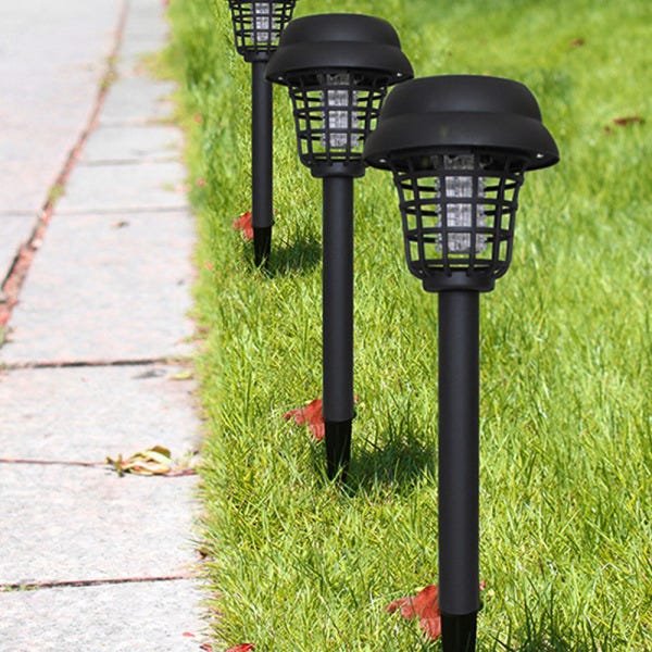 Mata Mosquito choque Repelente solar Eletrico Espeto kit 4 unidades 2 funções - 2