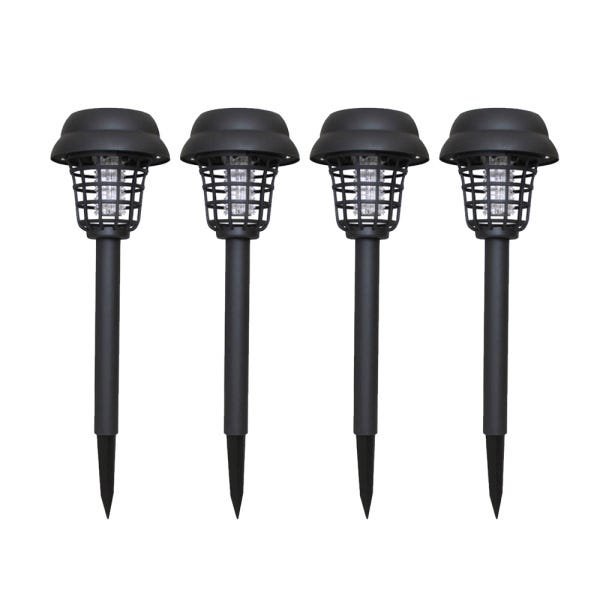 Mata Mosquito choque Repelente solar Eletrico Espeto kit 4 unidades 2 funções - 1