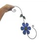 Enfeite Ferro Jardim Casa Quintal Flor Pendurar Kit Com 4 - 3