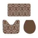 Ver imagem 1 de Kit de 3 Tapetes para Banheiro Arabescos Capa de Almofada