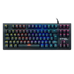 Teclado Mecânico Gamer Bright Compact II Rainbow e LED Lateral Switch Blue ABNT2 Preto - GTC561 - 3 Teclado Mecânico Gamer Bright Compact II Rainbow e LED Lateral Switch Blue ABNT2 Preto - GTC561 - 3