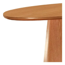 Ver imagem 2 de Mesa de Jantar Cone Oval 2,00 X 1,00 Cm Tampo Madeira Base Madeira