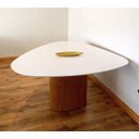 Ver imagem 1 de Mesa de Jantar Organica Laca Branca 1,20cm