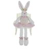 Decoração Páscoa Coelho Fêmea Sentada Bailarina 47 cm - 1