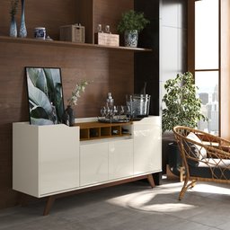 Buffet Luxo 4 Portas com Adega - 1