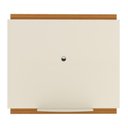 Ver imagem 5 de Painel Tv 32 Polegadas com Prateleira Asteca - Off White e Cedro