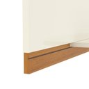 Ver imagem 2 de Painel Tv 32 Polegadas com Prateleira Asteca - Off White e Cedro
