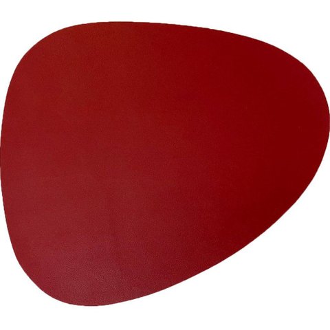 Jogo 8 Americano Shape Pu 43cm Bordô