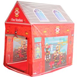 Barraca Infantil Toca Estação Bombeiros Menino Cabana Tenda 100 Bolinhas Divertida Brinqway - 5 Barraca Infantil Toca Estação Bombeiros Menino Cabana Tenda 100 Bolinhas Divertida Brinqway - 5