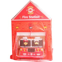 Barraca Infantil Toca Estação Bombeiros Menino Cabana Tenda 100 Bolinhas Divertida Brinqway - 2 Barraca Infantil Toca Estação Bombeiros Menino Cabana Tenda 100 Bolinhas Divertida Brinqway - 2