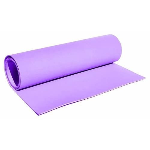 Tapete Colchonete EVA Funcional Lilas para Yoga Fitness Pilates e Reabilitação