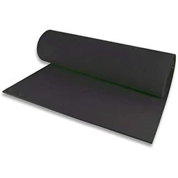 Tapete Colchonete EVA Funcional Preto para Yoga Fitness Pilates e Reabilitação - 1
