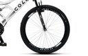 Ver imagem 2 de Bicicleta Gps 148 Dupla Suspensão e Freios V-brake, Aro 26 Aero, 36 Raias, 21 Marchas Colli Branco