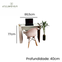 Ver imagem 6 de Escrivaninha Naturale - 100% Mdf Premium