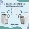 Kit 2 Torneira + Refil Filtro Purificador Colormaq Premium - 5