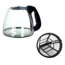 Ver imagem 1 de Jarra Compatível e Filtro Reutilizável Cafeteira Wap Prosdócimo Digital Aroma Wcd1500 Preta