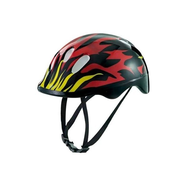 CT19AZ CAPACETE AZUL CHAMAS - Vermelho - 1