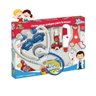Kit Médico Infantil Dr Brinquedo Criança 8 Itens - Azul - 2