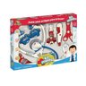 Kit Médico Infantil Dr Brinquedo Criança 8 Itens - Azul - 4