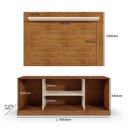 Ver imagem 4 de Rack com Painel para Tv 60 Polegadas 172x160cm Combo Palmas
