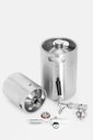 Ver imagem 1 de Growler Inox 2litros Mais Torneira E Regulador De Co2