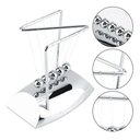 Ver imagem 6 de Pêndulo De Newton Em Z Decoração De Mesa Escritório Luxuoso - Prateado