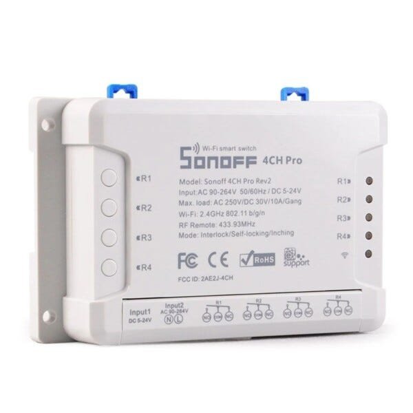Sonoff 4ch R3 4 Canais Interruptor Inteligente - 1