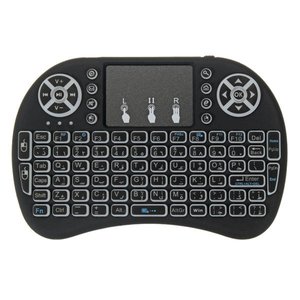 Mini Teclado Touchpad Sem Fio com Led 1986 - Exbom