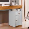 Mesa Escrivaninha Office Madrid 1 Gavetas:branco/naturalle - 4