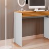 Mesa Escrivaninha Office Madrid 1 Gavetas:branco/naturalle - 3