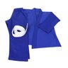 Kimono Judô Infantil Azul Com Faixa Branca - 160Cm - 1