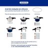 Anel Borracha de Vedação Original para Panela de Pressão Vancouver em Silicone 20 Cm - 3