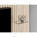 Ver imagem 6 de Estante Home Ripado Absoluto para Tv até 65 Polegadas -2 Portas e Nicho com Leds -rodizio -carmolar: