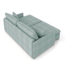 Ver mais imagens de Sofá Retrátil Reclinável 2 Lugares 154cm Maili Bouclê Azul K01 - D'rossi