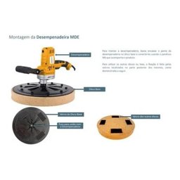 Desempenadeira de Reboco Mde 127v 1200w Menegotti - 2