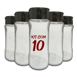 Pote Tempero 10 Potes+24 Etiquetas Etiqueta Transparente - 9