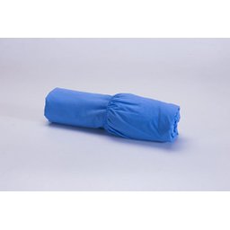 Lençol Mini Cama Avulso Com Elástico Percal 200 Fios Azul - 1