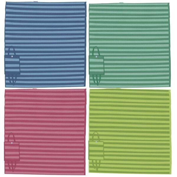 Esteira De Praia Casal Color Colorida Mor Pp 1,5m X 2,0m Mor - Vermelho - 2