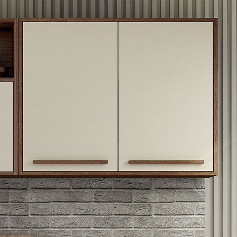 Armário Aéreo 80 cm 2 Portas Salvador