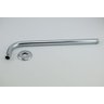 Braço Suporte para Chuveiro Redondo de 37 cm de Metal de 1/2 - 3