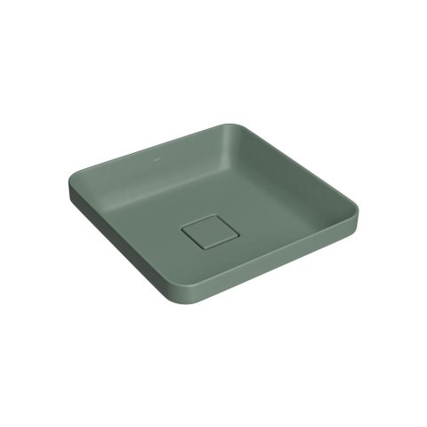 Cuba De Sobrepor Deca Slim 40X40 L.21040.49 Quadrada Sálvia