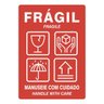 Etiqueta Selo Frágil 11x15cm 500 Etiquetas - 2