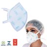 Máscara N95 Pff2 Respirador sem Válvula Aero 2 Gvs 10Un - 3