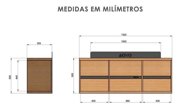 Rack Bancada Gamer Geek Madeira Metal Branco LED Incluso - 8