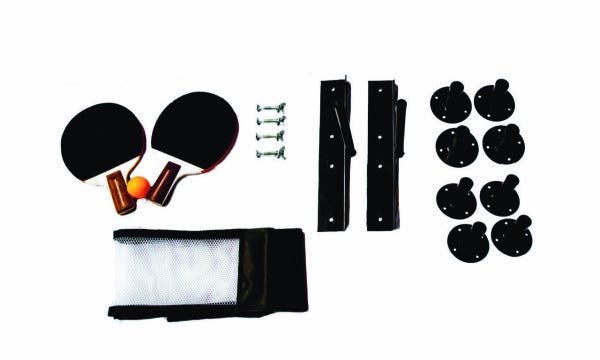 Kit Mesa De Tênis Slim Azul Fácil Esporte - 4